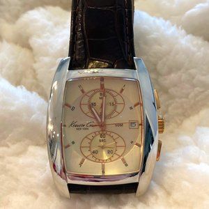 Kenneth Cole Watch - Brown Leather and Rose Gold